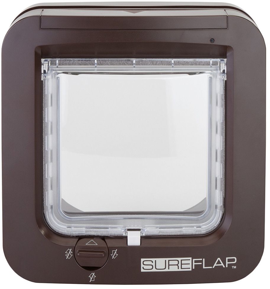 SureFlap Drzwi z mikrochipem, brązowe - SureFlap kolor brązowy
