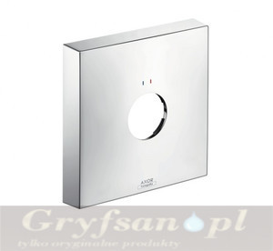 Hansgrohe Axor Axor rozeta przedłużająca 1-hole czerwony/niebieski chr