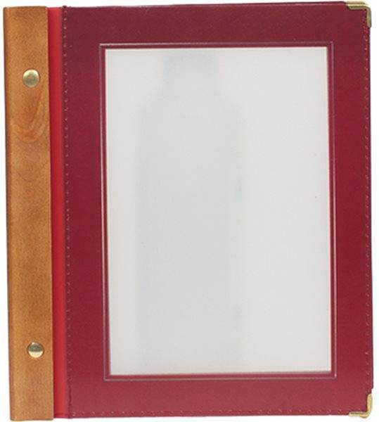 Securit Karta Dań Bordowa Wood | A5 MC-WRA5-WR