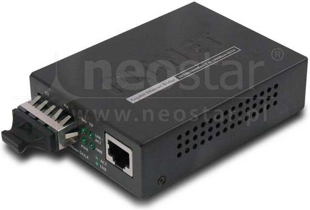 Planet GST-805A Konwerter Gigabit (mini-GIBIC, SFP) SIEPLAKOR0157