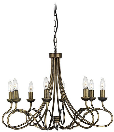 Elstead Lighting OLIVIA OV8 BLK/Złoto 8