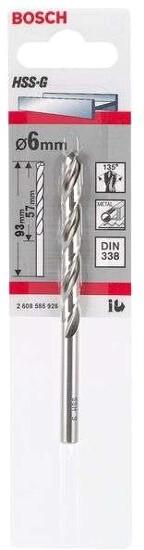 HSS -G Standard DIN 338 5,5x57x93mm 2608585925