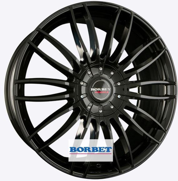BORBET 9x21 5x115 CW3(BL) ET48 BLACK