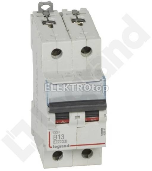 Legrand WYŁĄCZNIK NADPRĄDOWY S 312 2P B 13A 10000A SERII DX3 408941