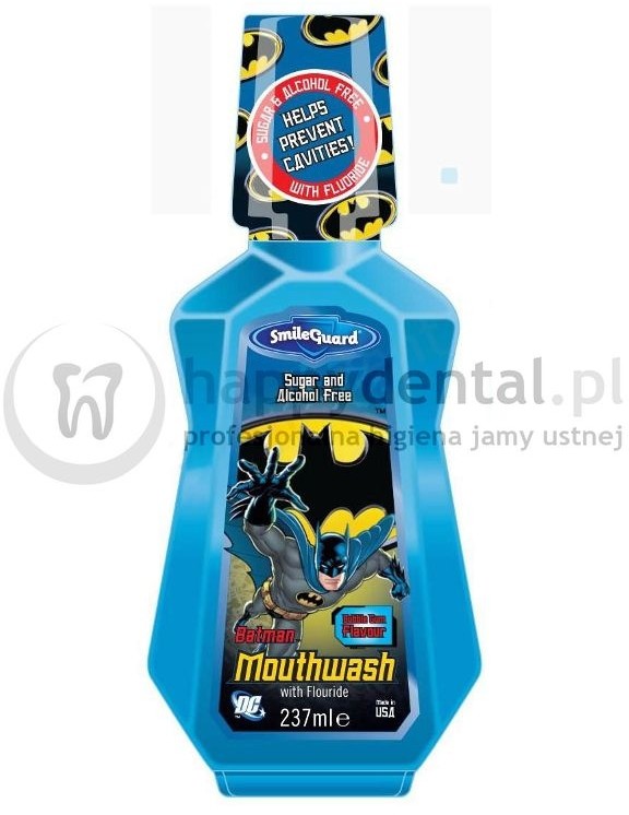 Zdjęcia - Pasta do zębów / płyn do płukania DC Comics Batman płyn do płukania ust 250 ml dla dzieci