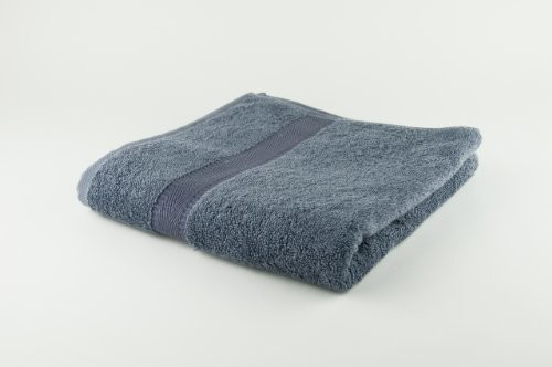 Buscher 20115 800 Terry złota ręcznik pod prysznic 70 x 140 cm, bawełna, 400 G/M2, szary