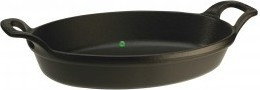 Staub Naczynie do pieczenia Mięsa Owalne 28cm Czarne 40509-341-0
