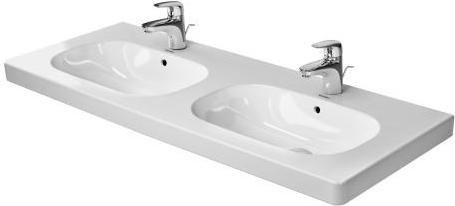 Zdjęcia - Umywalka Duravit 03481200002  meblowa podwójna 120 x 48 cm  D-Code 0 