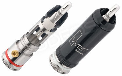 Wtyki RCA - Chinch WBT-0102 Ag (2 szt.)
