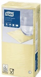Tork piaskowa serwetka koktajlowa, składane w 1/4 (cena za 2400 szt.) 477828