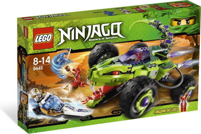 LEGO Ninjago - Zasadzka samochodowa Ogniokła 9445