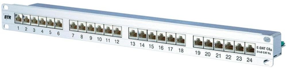 Metz Connect Patchpanel Metz Connect 130855C-E 24 Porty CAT 6A 1 U