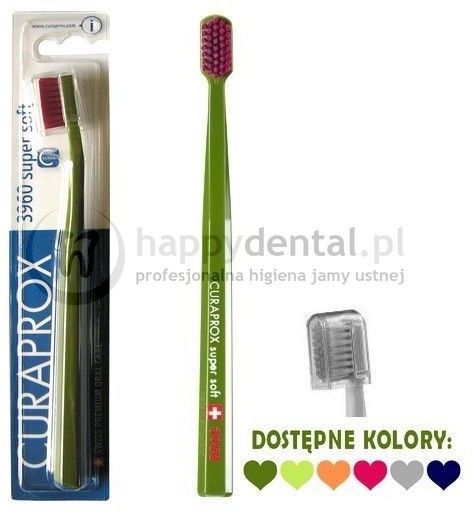 Curaden CS 3960 BLISTER Super Soft - wyjątkowa szczoteczka do zębów (6