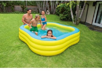 Intex Basen Swim CenterT Family Pool - 229x229x56 cm 57495NP