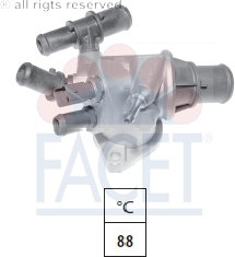 FACET Termostat, żrodek chłodzący 7.8585