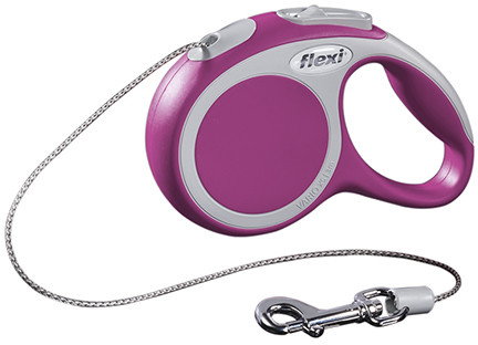 Flexi Smycz VARIO CLASSIC XS do 3m-8kg RÓŻOWA