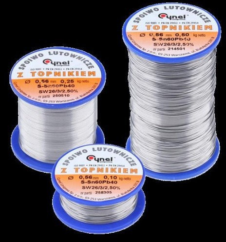Cynel LUT0007-250 Cyna 1mm/250g Sn60Pb40