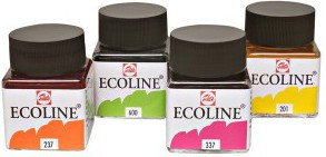 Talens Fabra akwarelowa w płynie ECOLINE 30ml - różne kolory