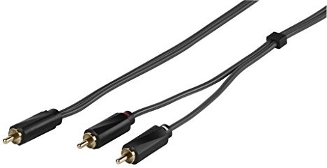Sound & Image SI 20 SW subwoofer High Quality cinch Cable 5 m czarny 4008928320152