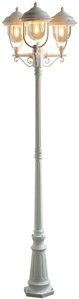 Konstsmide Lampa stojąca zewnętrzna 7227-250 3x75 W E27 IP43 Biały (DxSxW) 60 x