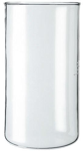 Bodum Spare beaker/Glass, do szkła bez dzióbkiem do zaparzaczy do kawy/elektryczny, 8 filiżanki do kawy, 1 L, przezroczysty, 01  10945  10 01-10945-10