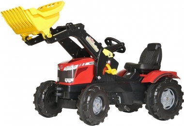 Rolly Toys TRAKTOR MASSEY FERGUSON Z PRZYCZEĄ 012305