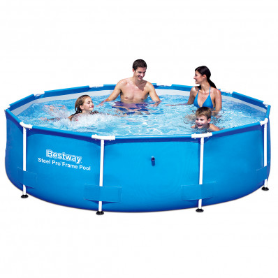 Bestway Okrągły basen ze stalową ramą 305 x 76 cm, Steel Pro 56406