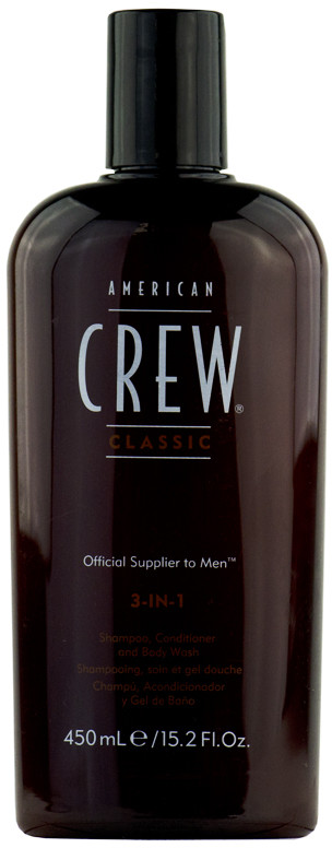 American Crew American Crew Classic 3-in-1 szampon odżywka żel pod prysznic 450ml