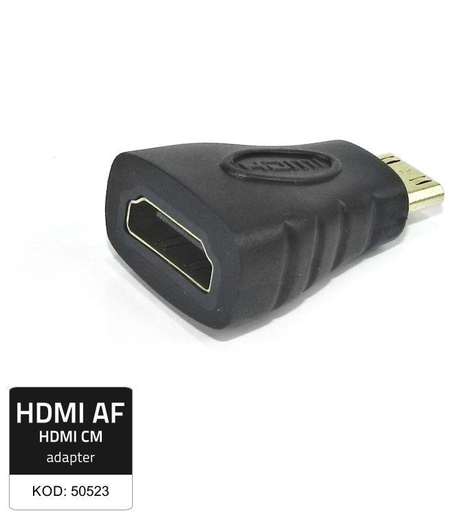 Qoltec Przejściówka HDMI żeńska/ Mini HDMI męska 50523
