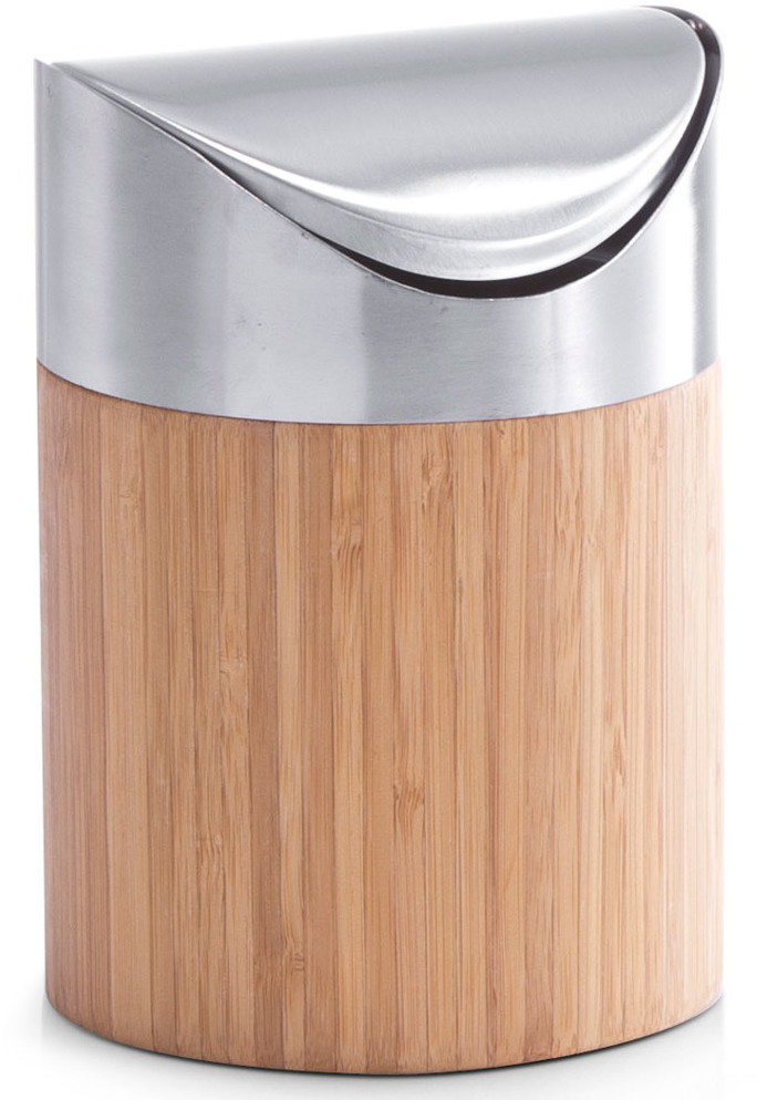 Zeller Kosz łazienkowy MINI BAMBOO pojemnik na śmieci B00262BSXS