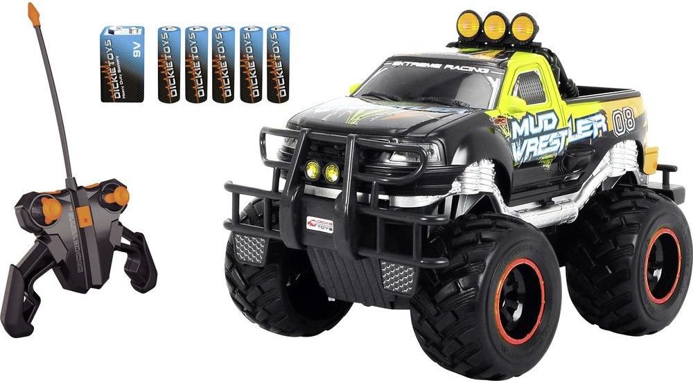 Dickie Auto RC Ford F150 Mud Wrestler 1:16 30 cm 2 kan.