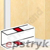 Legrand DLP Osłona połączenia podstawy Kanału, łączenie zatrzaskowe, 010691,