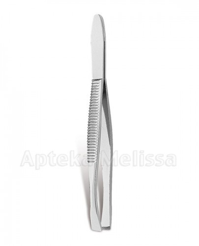 Donegal SP. Z O.O. Pęseta kosmetyczna prosta srebrna beauty care - 1 szt