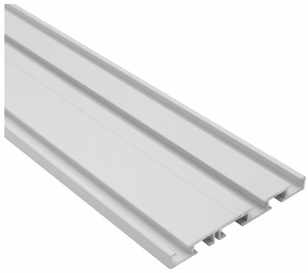 Szyna sufitowa aluminiowa 3-torowa biała 150 cm