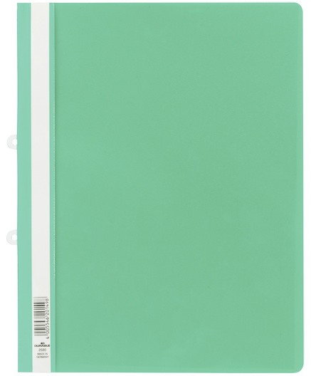 Durable Skoroszyt A4 wpinany do segragatora zielony 2580-05
