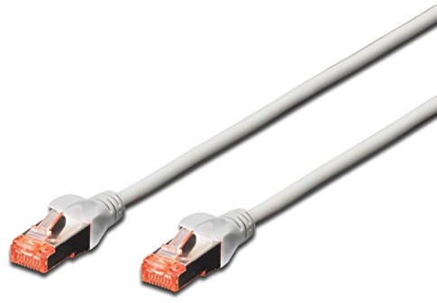 Ewent kabel sieciowy Patch Cat 6 S/FTP, podwójnie ekranowany, 2 X RJ45, szary EW-6SF-150