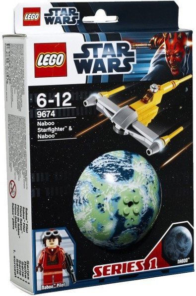 LEGO Star Wars Naboo Starfighter&Naboo 9674