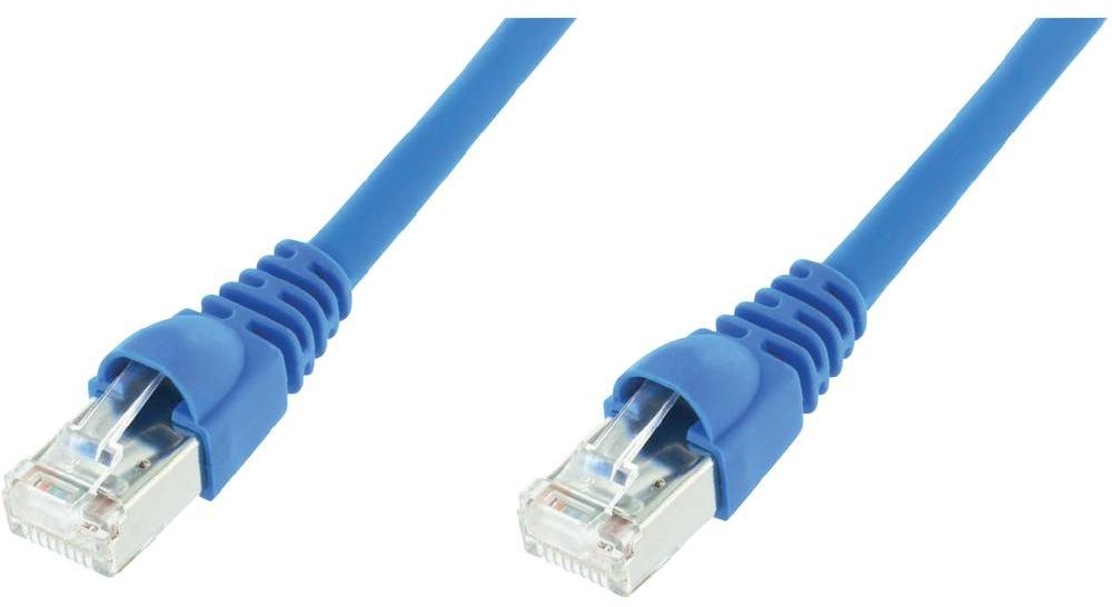 Telegaertner Kabel Sieciowy RJ45 L00005A0030 S/FTP CAT 6A 10 m Niebieski