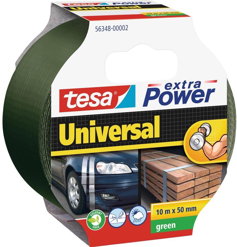 TESA Taśma materiałowa Extra Power DxS) 10 m x 50 mm 56348-02-05 1 Rolka(ek)