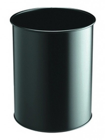 Durable Kosz na śmieci metalowy czarny 15l 3301-01