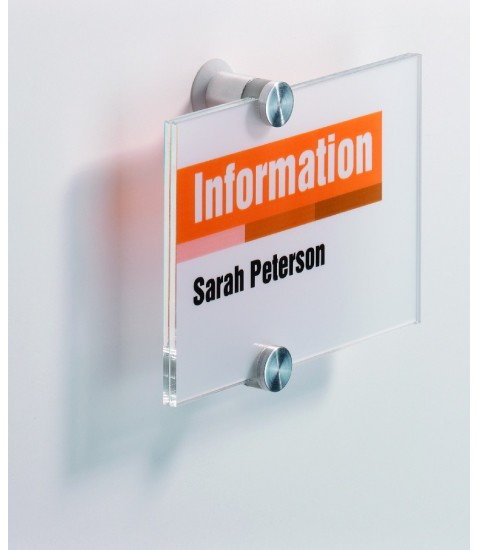 DURABLE Tabliczka Crystal Sign 210x148mm 4823-19
