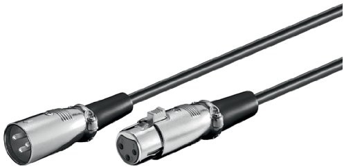 Wentronic Przewód 2.0 m XLR 3-POL. Wtyk XLR  3-POL. XLR kuppl. 50705-GB