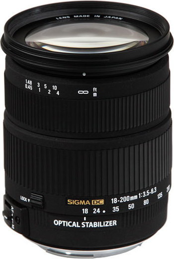 Sigma 18-200mm f/3.5-6.3 OS DC różne mocowania