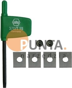 Festool Płytki do frezu HW-WP 7,6x12x1,5 (4x) 491390