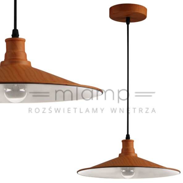 Candellux LAMPA wisząca BARN 31-42965 metalowa OPRAWA zwis brązowy