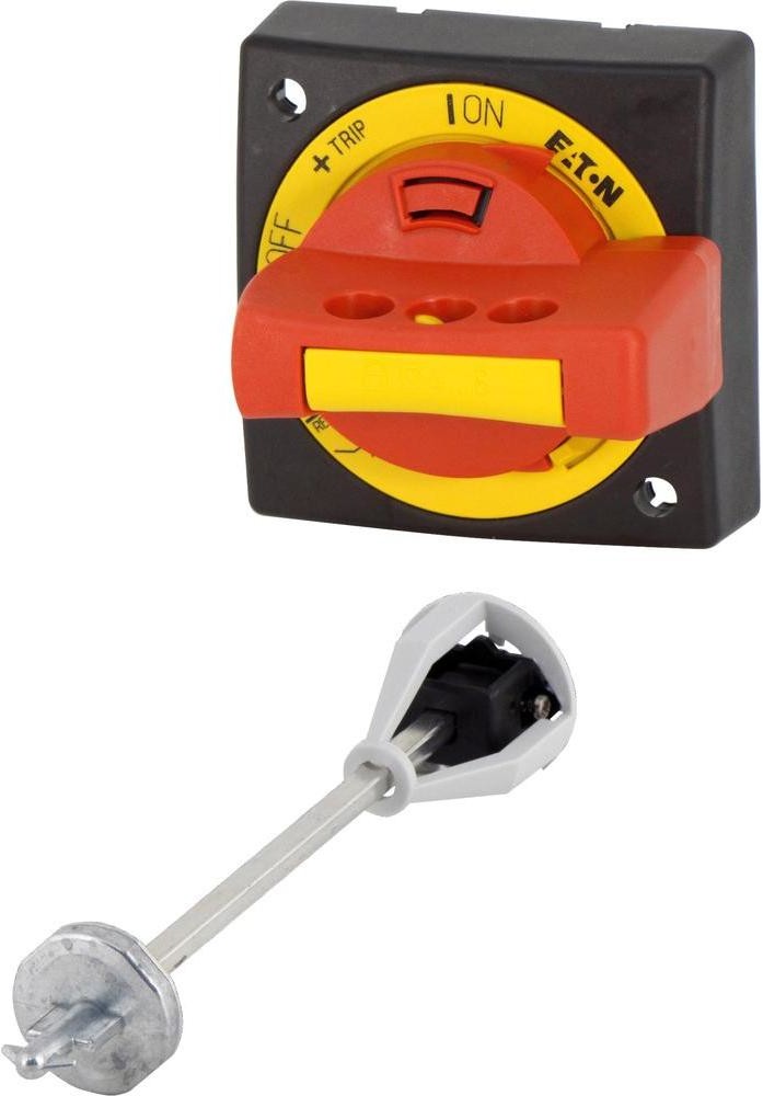 Eaton Uchwyt zawiasu do drzwi Wyłącznik (DxSxW) 64 x 64 x 54 mm Czerwony Żółty 1