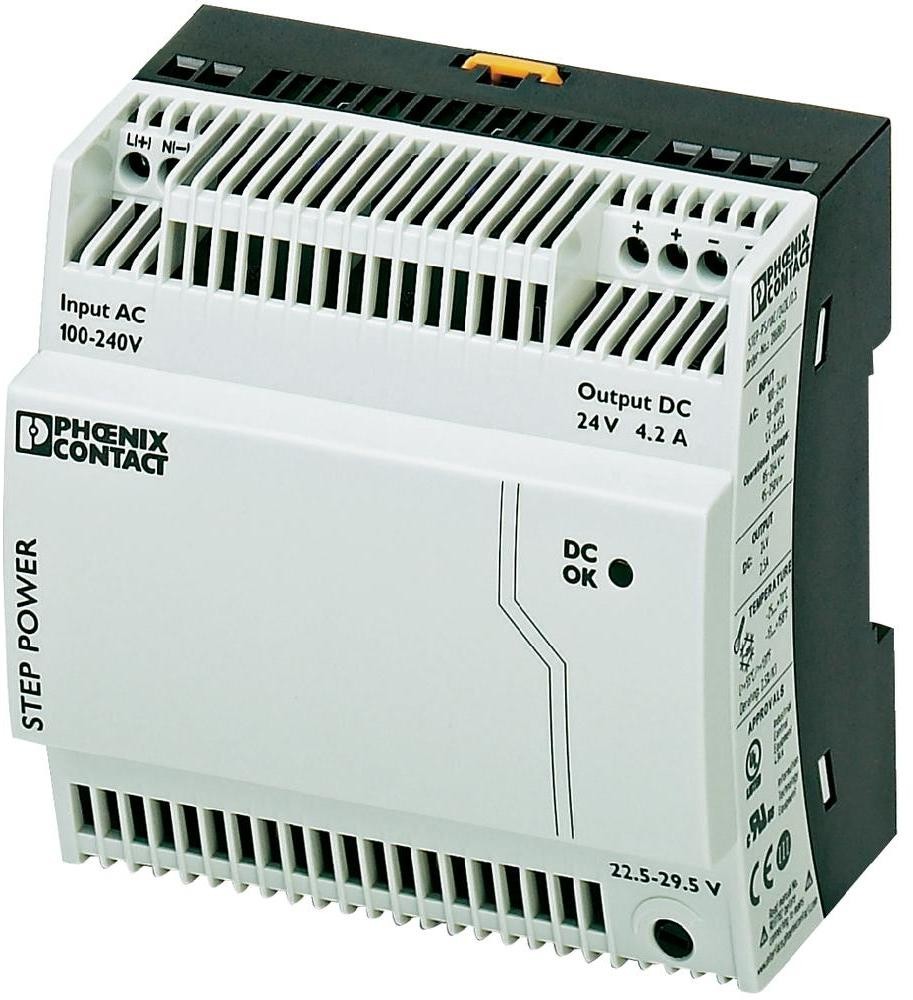 Phoenix Contact Zasilacz na szynę DIN Contact STEP-PS/1AC/24DC/4.2 24 V/DC 4.4 A 100 W