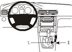 Zdjęcia - Uchwyt / podstawka ProClip do Skoda Superb 07-08