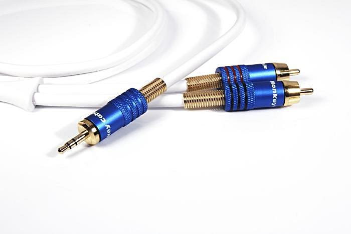 Monkey Cable Kabel Jack 3.5mm - 2xRCA - 10m, Concept, (MCTJ2P10)