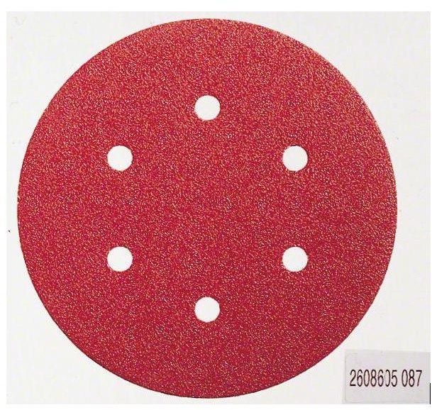 Bosch Papier ścierny ekscentryczny z rzepem perforowane wielkość ziarna 60 150 mm Expert for Wood 2608605717 5 szt
